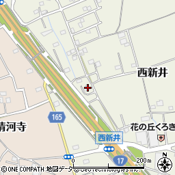 埼玉県さいたま市西区西新井425周辺の地図