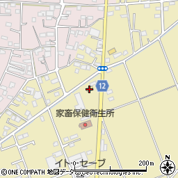 ミニストップ川越石田店周辺の地図