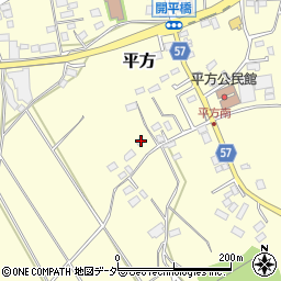埼玉県上尾市平方590周辺の地図