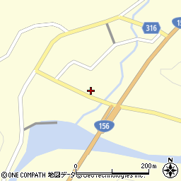 岐阜県郡上市高鷲町鮎立2827周辺の地図