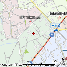 埼玉県坂戸市森戸54周辺の地図