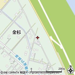 埼玉県北葛飾郡松伏町金杉594周辺の地図