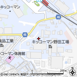 キッコーマン株式会社　野田工場周辺の地図