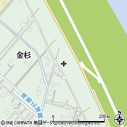 埼玉県北葛飾郡松伏町金杉594-1周辺の地図