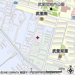 埼玉県春日部市大場590周辺の地図