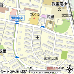 武里団地３－２８周辺の地図