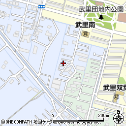 埼玉県春日部市大場602周辺の地図