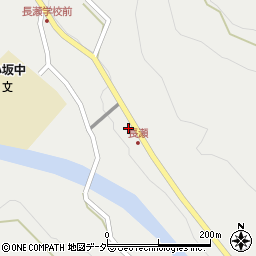 岐阜県下呂市小坂町長瀬593-8周辺の地図