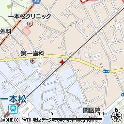 埼玉県鶴ヶ島市下新田129周辺の地図
