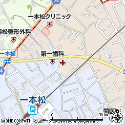 埼玉県鶴ヶ島市下新田133周辺の地図
