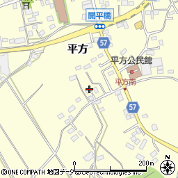 埼玉県上尾市平方534周辺の地図