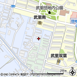 埼玉県春日部市大場589周辺の地図