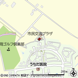 龍ケ崎市役所　市民交流プラザ周辺の地図