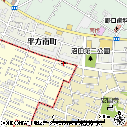 埼玉県春日部市大枝1037周辺の地図