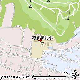 稲敷市立あずま北小学校周辺の地図