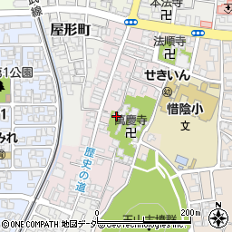 福井県鯖江市深江町周辺の地図