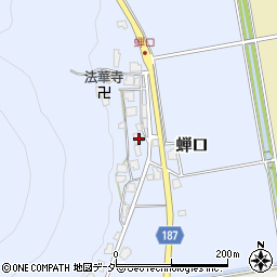 福井県丹生郡越前町蝉口4-23周辺の地図