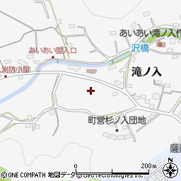 埼玉県入間郡毛呂山町滝ノ入246-1周辺の地図