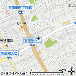 大真商事株式会社　大宮支店周辺の地図