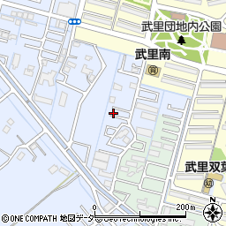 埼玉県春日部市大場603周辺の地図