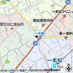 埼玉県坂戸市森戸1周辺の地図