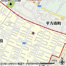 埼玉県春日部市大枝912周辺の地図