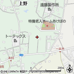 埼玉県上尾市上野623周辺の地図