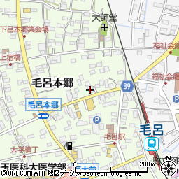 埼玉縣信用金庫越生支店周辺の地図