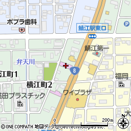 福井スイミングスクール　鯖江校周辺の地図