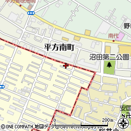 埼玉県春日部市大枝1004周辺の地図