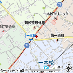 埼玉県鶴ヶ島市下新田1周辺の地図