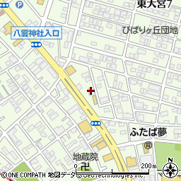 サイクルベースあさひ東大宮店周辺の地図