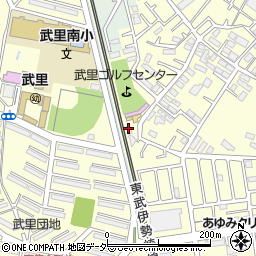 埼玉県春日部市大枝552周辺の地図