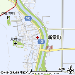 福井県越前市新堂町10-4周辺の地図