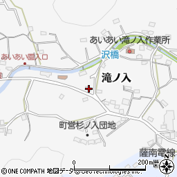 埼玉県入間郡毛呂山町滝ノ入225周辺の地図
