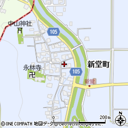 福井県越前市新堂町10-6周辺の地図