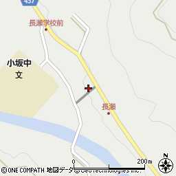 岐阜県下呂市小坂町長瀬586-1周辺の地図