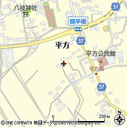 埼玉県上尾市平方539周辺の地図