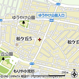 茨城県守谷市松ケ丘5丁目14周辺の地図