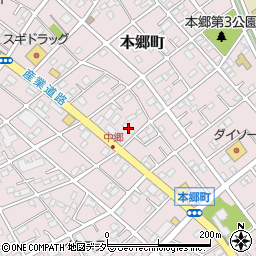 アーク本郷弐番館周辺の地図