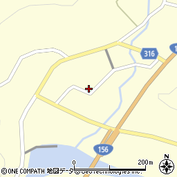 岐阜県郡上市高鷲町鮎立2817周辺の地図