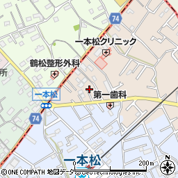 埼玉県鶴ヶ島市下新田7周辺の地図