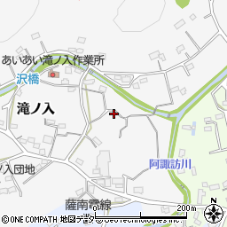 埼玉県入間郡毛呂山町滝ノ入37周辺の地図