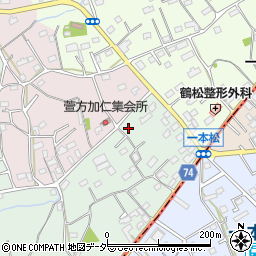 埼玉県坂戸市森戸15周辺の地図