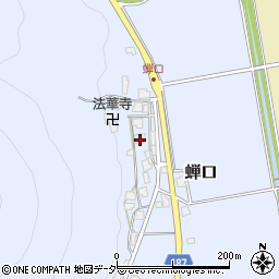 福井県丹生郡越前町蝉口4周辺の地図