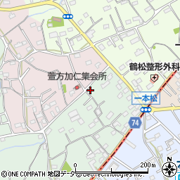 埼玉県坂戸市森戸14周辺の地図