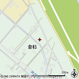 埼玉県北葛飾郡松伏町金杉978周辺の地図