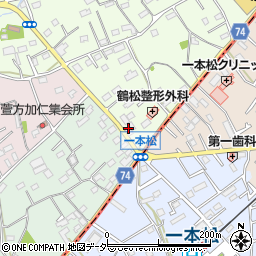 岡田人形店周辺の地図