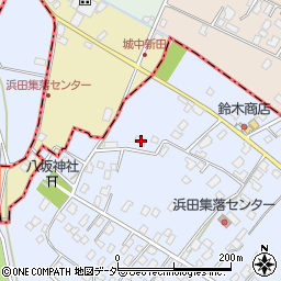 茨城県取手市浜田303周辺の地図