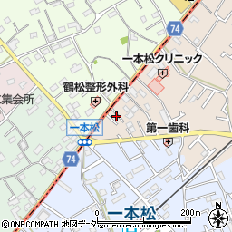 埼玉県鶴ヶ島市下新田5周辺の地図